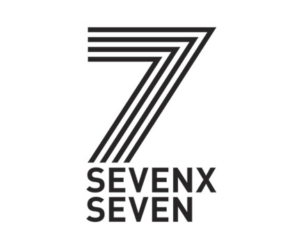 7x7 logo design