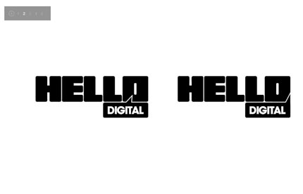 Hello Digital visual identity