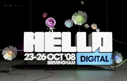 Hello Digital visual identity