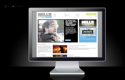 Hello Digital visual identity