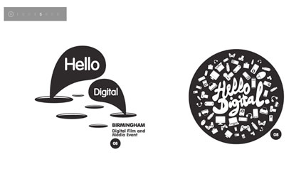 Hello Digital visual identity
