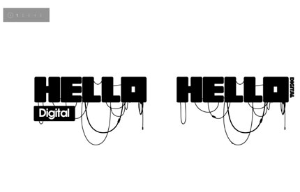 Hello Digital visual identity