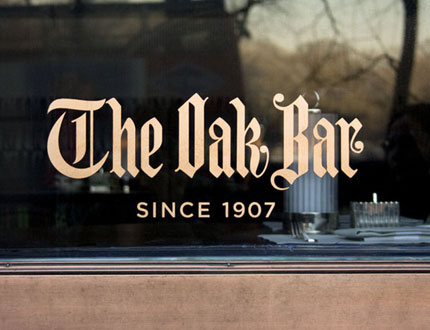 The Oak Bar logo