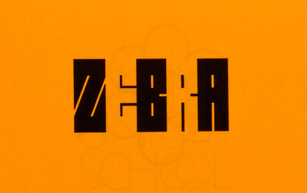 Zebra logo by Herb Lubalin