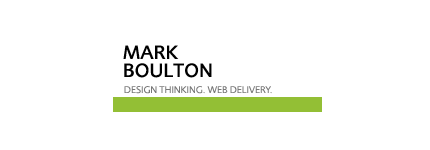 Mark Boulton logo design
