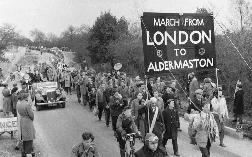 London to Aldermaston march, 1958