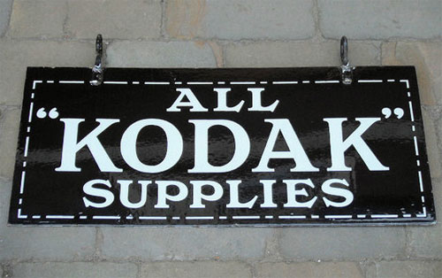Kodak signage