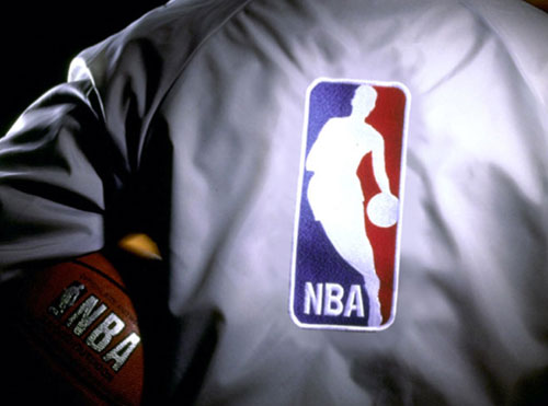 NBA logo jacket