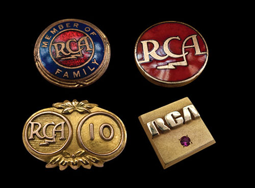 RCA badges