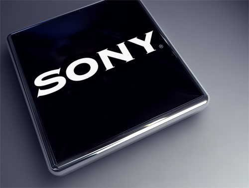 Sony logo Copperplate Bold