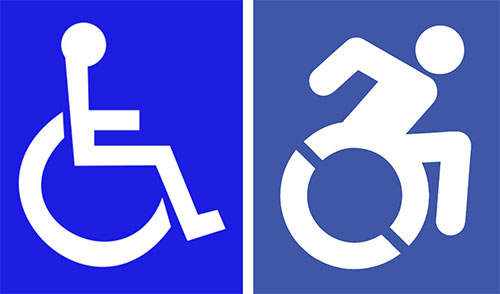 Disabled symbol in New York