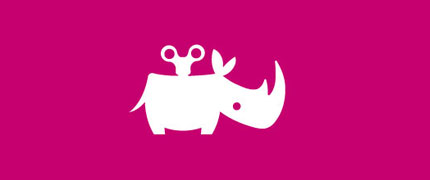 clockwork rhino logo design