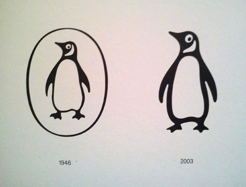 Penguin logo evolution