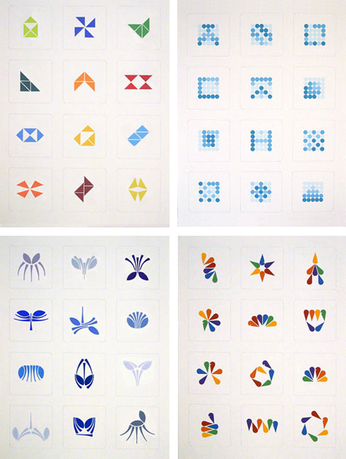 Tangram logos