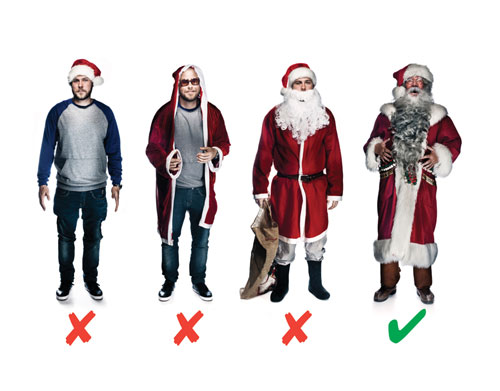 Santa Claus brand guidelines