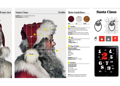 Santa Claus brand guidelines