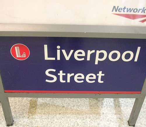 Liverpool Street Station logo