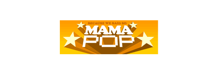 mamapop logo design
