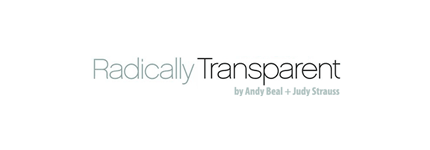 Radically Transparent logo design
