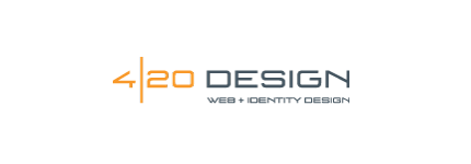 420 Design Blog logo design