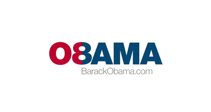 Obama 08 logo design