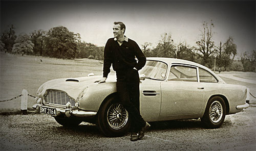 Aston Martin DB5 in Goldfinger