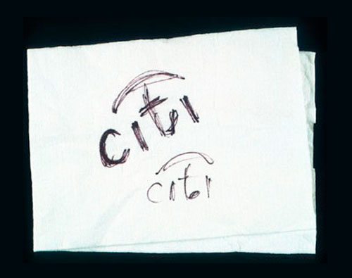 Citi logo sketch