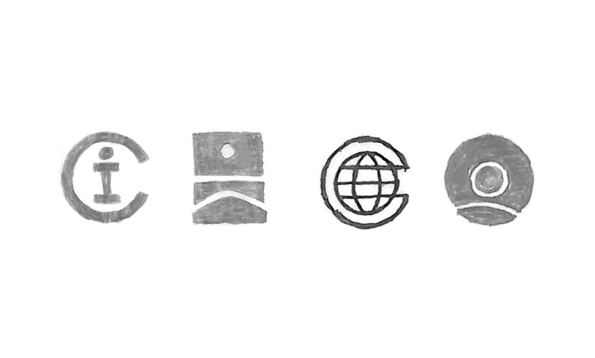 Conservation International logo sketch
