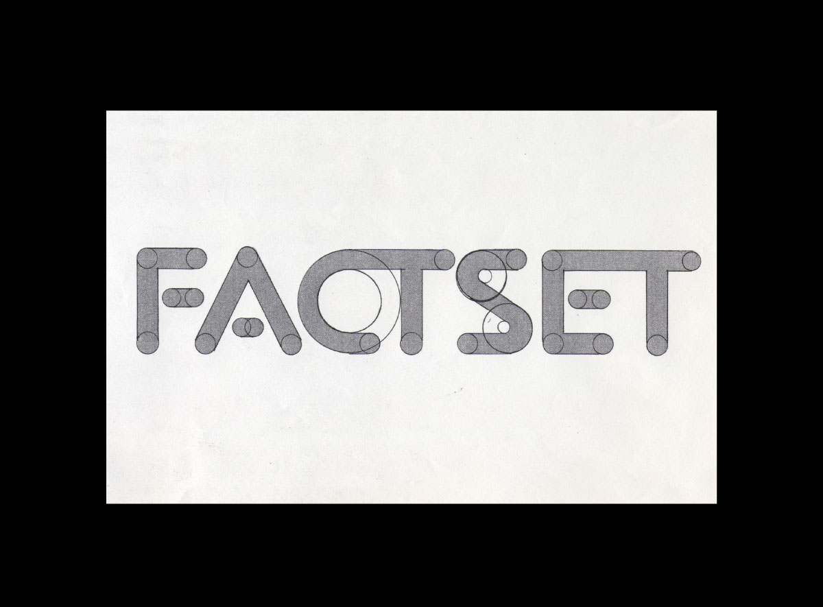 Factset Research Systems logo sketch