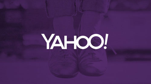 Yahoo! logo day one