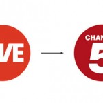 Channel 5 logo evolution