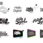 Hello Digital brand identity