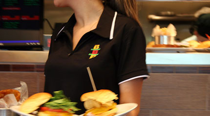 Bobby's Burger Palace logo design