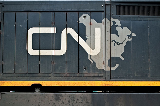 Canadian National continent logo