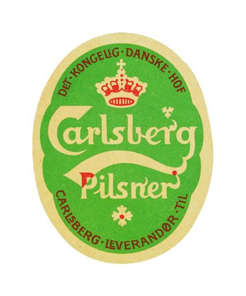 Carlsberg label 1904