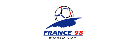 France 1998 logo design