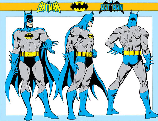 Batman in different poses