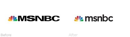 MSNBC logo redesign