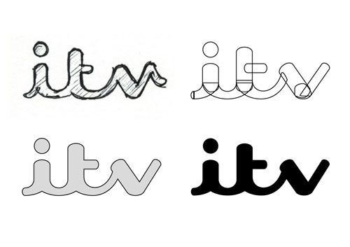 ITV logo sketches