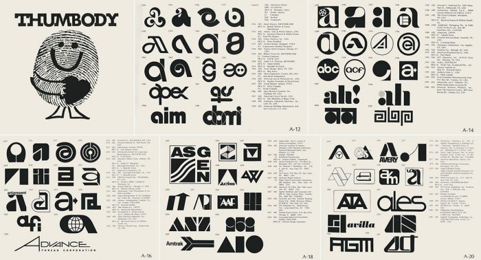 Vintage logos, from World of Logotypes | Logo Design Love
