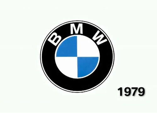 BMW Logo Evolution Nostalgie Blechschild 40 cm Tin sign shield 