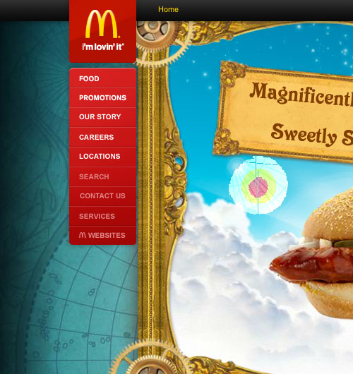 McDonalds website Nov 2011