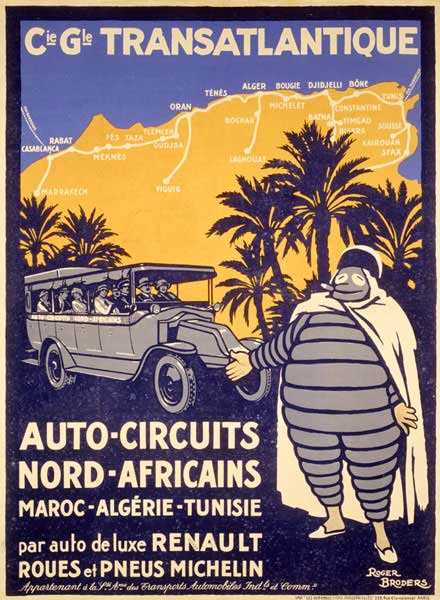 Michelin man Bibendum Africa