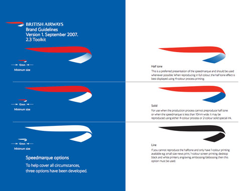 British Airways brand guidelines
