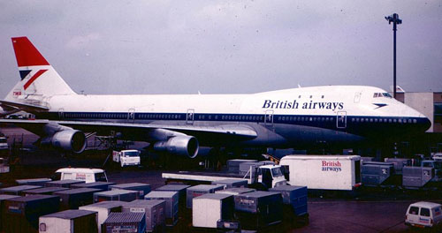 British Airways livery 1979