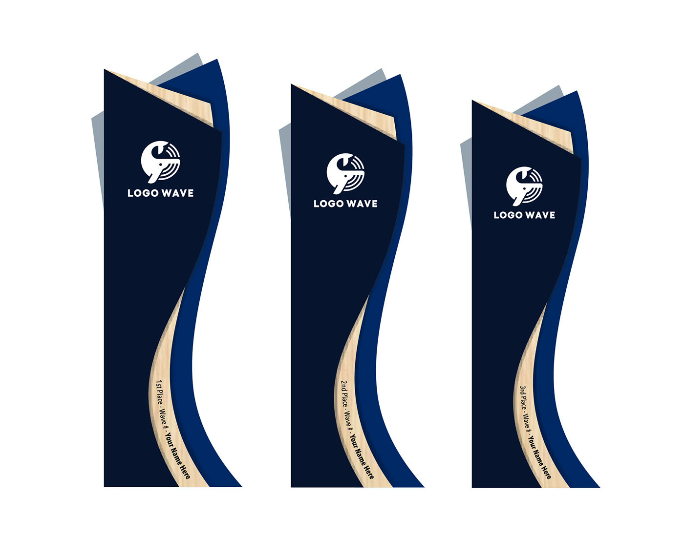 Logo Wave Awards trophy